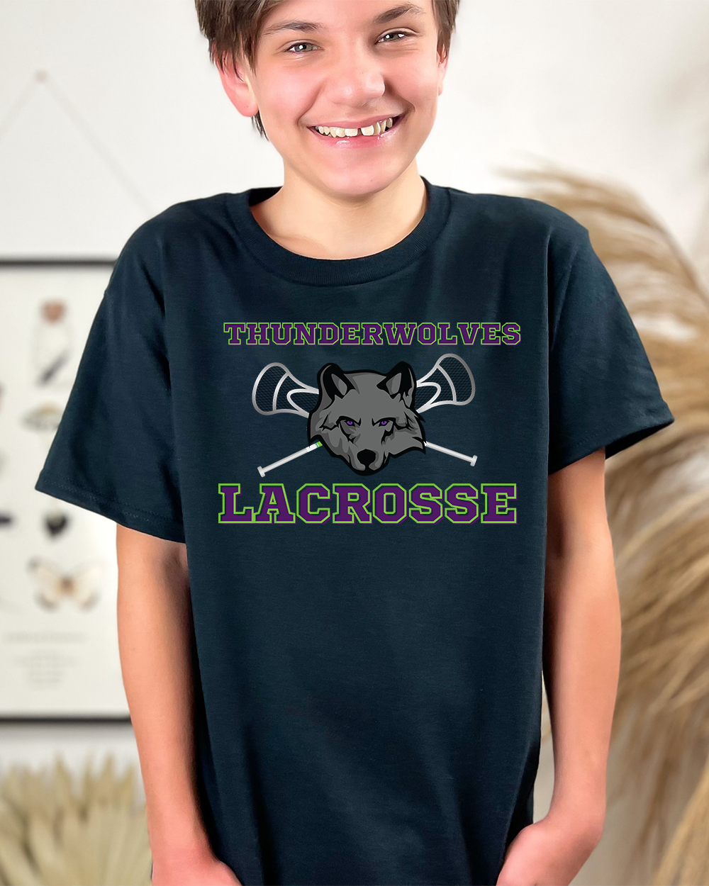 Thunderwolves Lacrosse Youth Tee