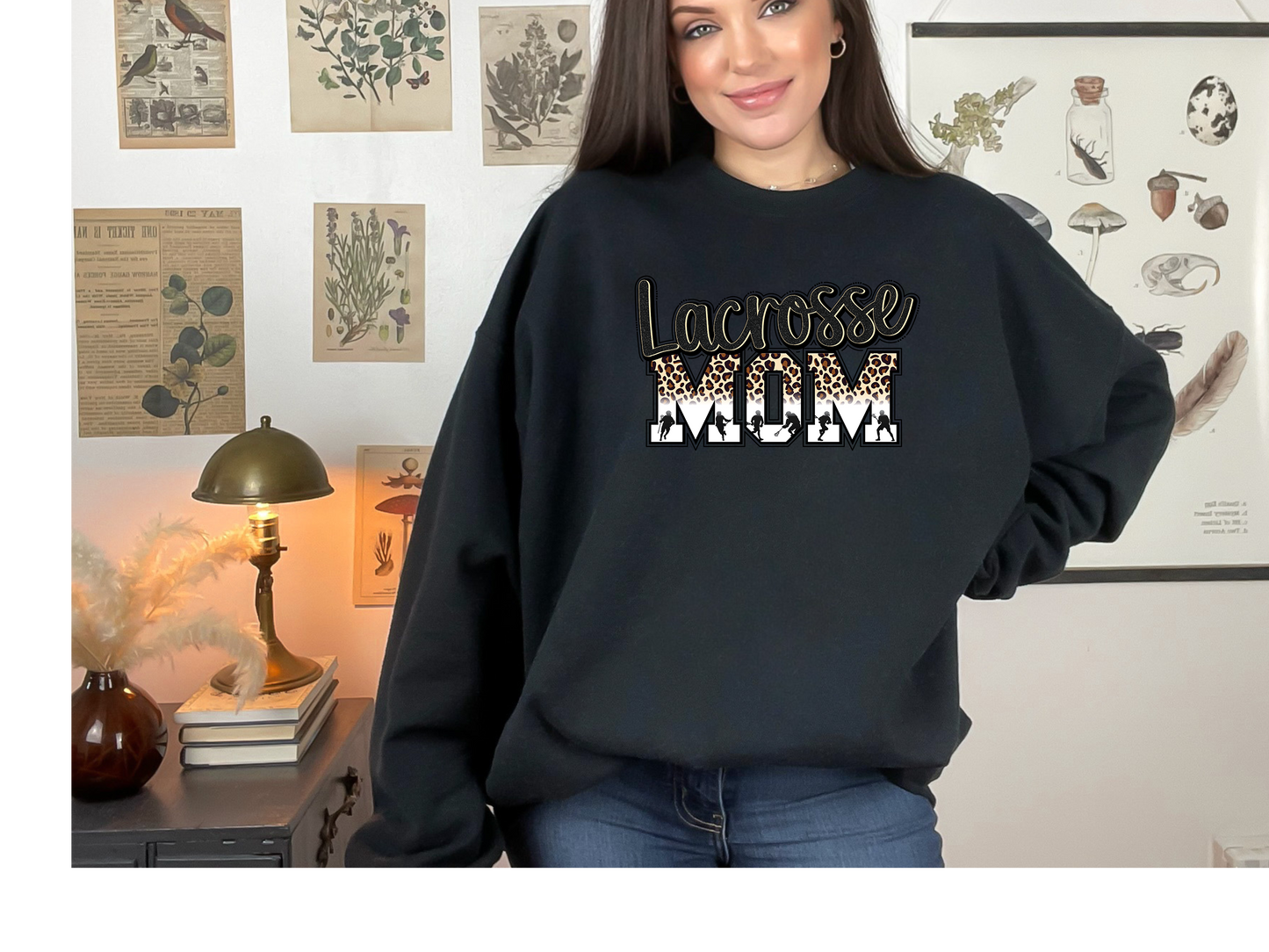 Lacrosse Mom Crewneck