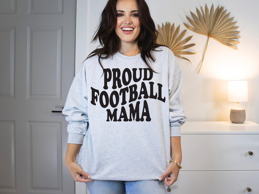 Proud Football Mama Crewneck