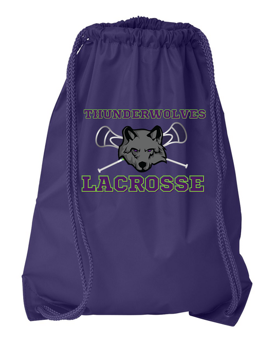 Thunderwolves Lacrosse Drawstring Bag