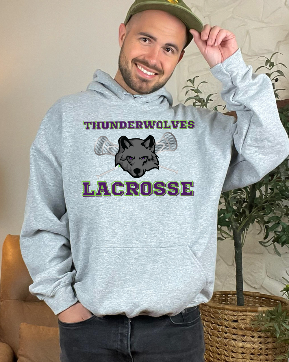 Thunderwolves Lacrosse Hoodie ADULT