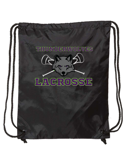 Thunderwolves Lacrosse Drawstring Bag