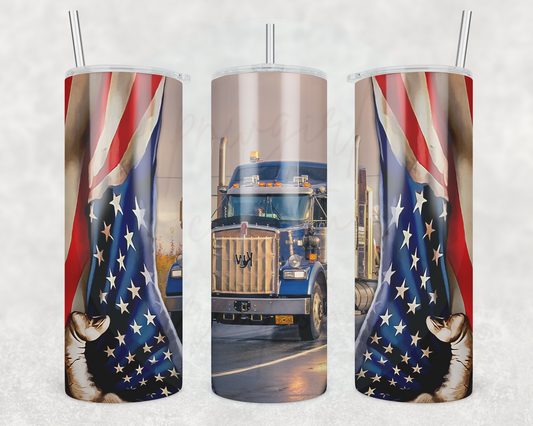 Trucker 20oz Skinny Tumbler