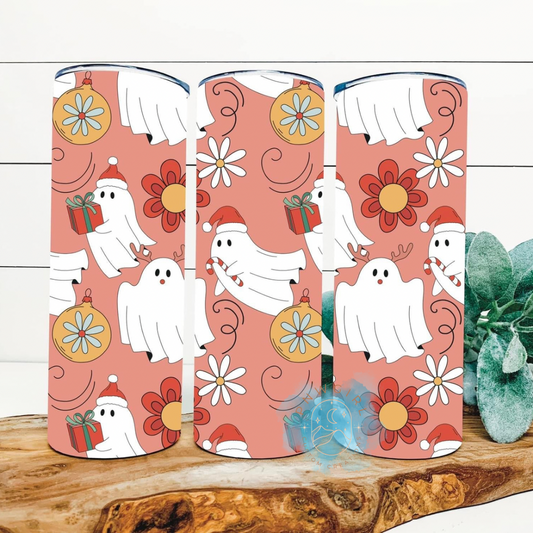 Retro Ghosties Tumbler